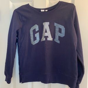 Gap navy blue sweatshirt
